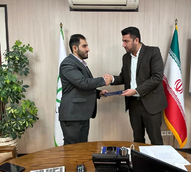 معارفه مدیر حوزه دفتر مدیر عامل شرکت سرمایه گذاری جاهد