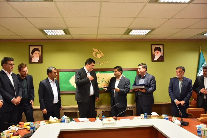 تودیع و معارفه مدیرعامل موسسه جهاد استقلال